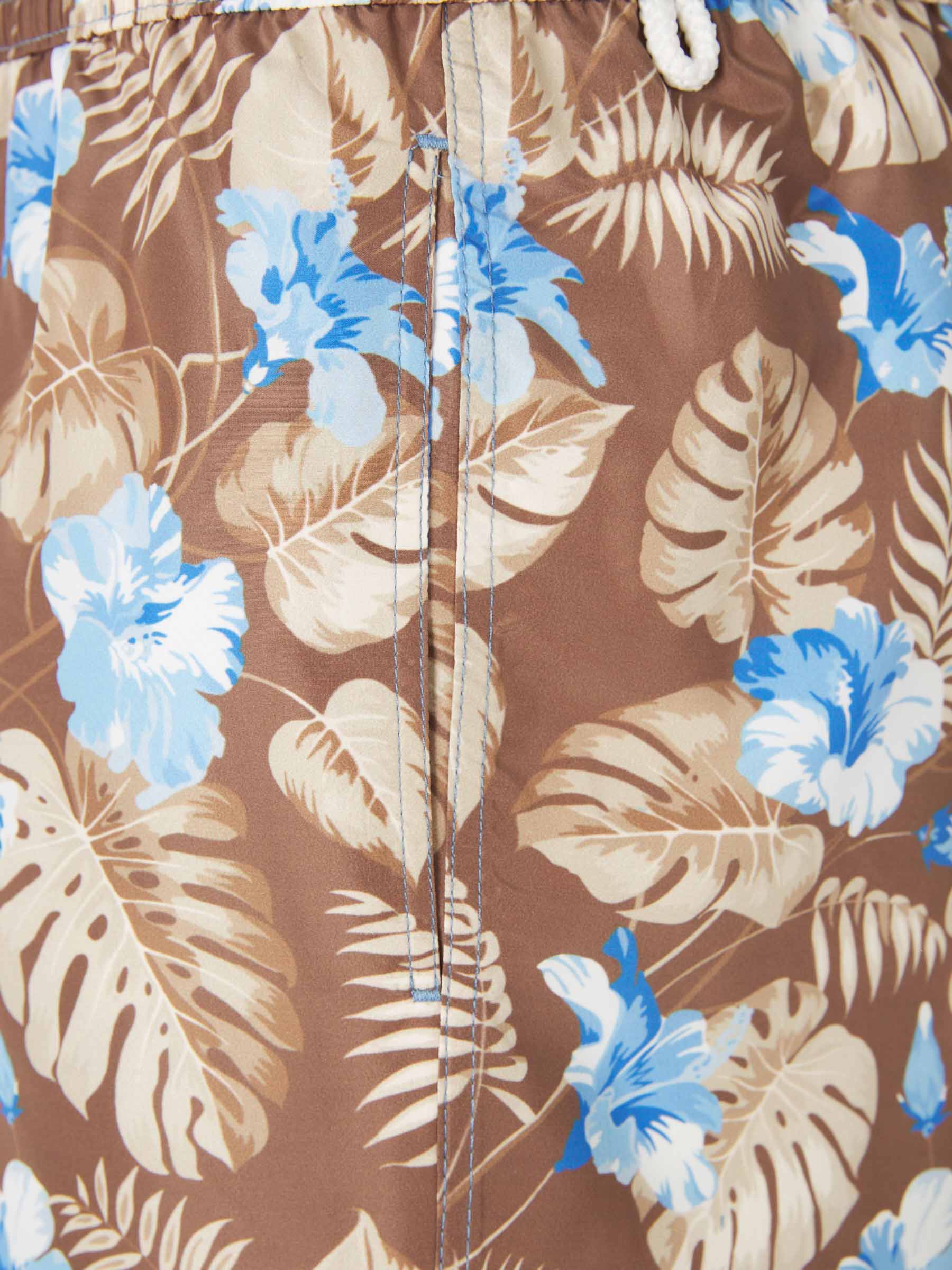 Outlet online Santa Eulalia Hombre Bañador Motivo Floral color Caramelo sku 561-001341 02 - Foto 4