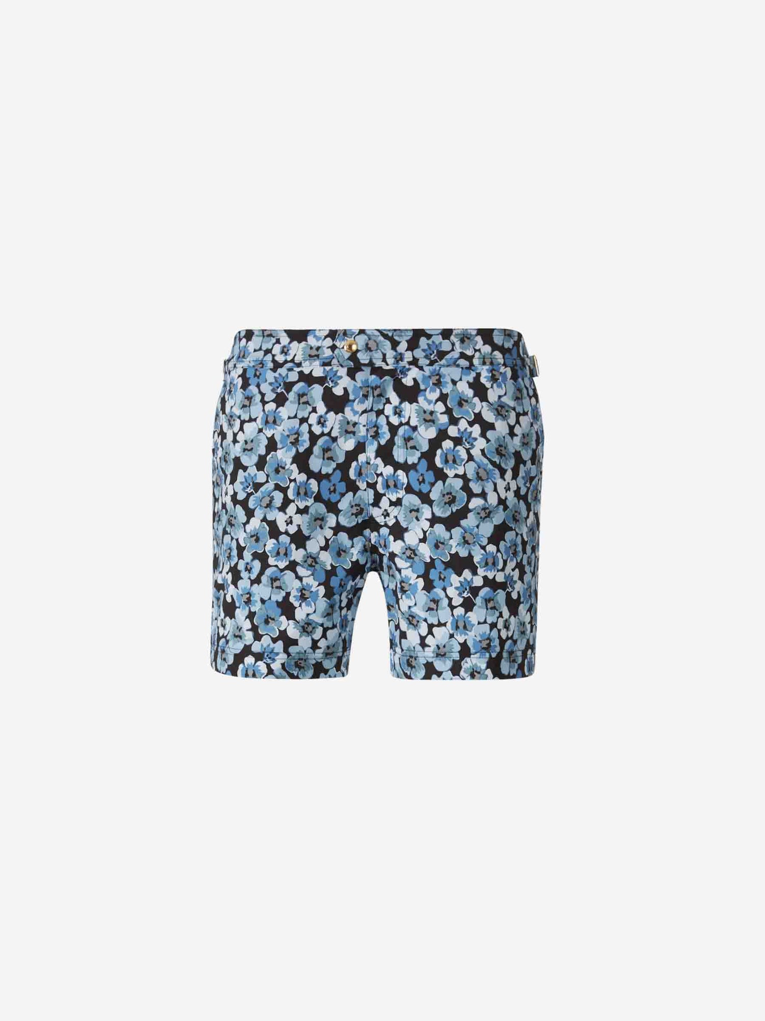 Outlet online Tom Ford Hombre Bañador Floral Pansy color Azul sku 561-001344 02 - Foto 1