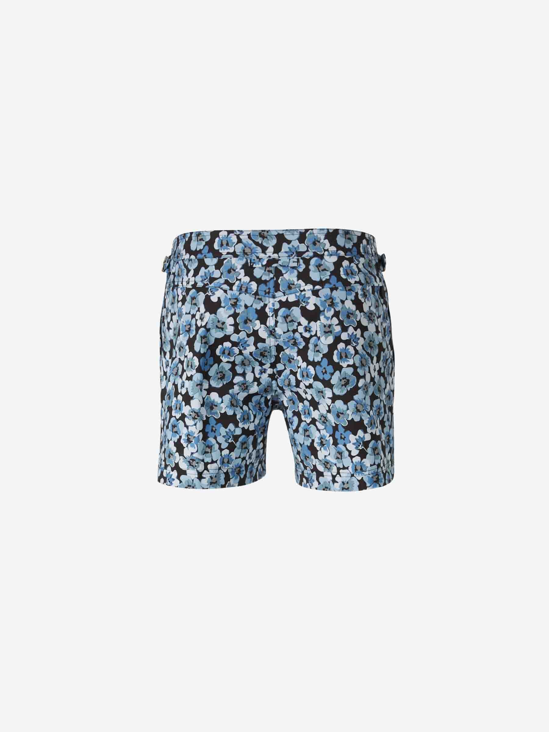 Outlet online Tom Ford Hombre Bañador Floral Pansy color Azul sku 561-001344 02 - Foto 3