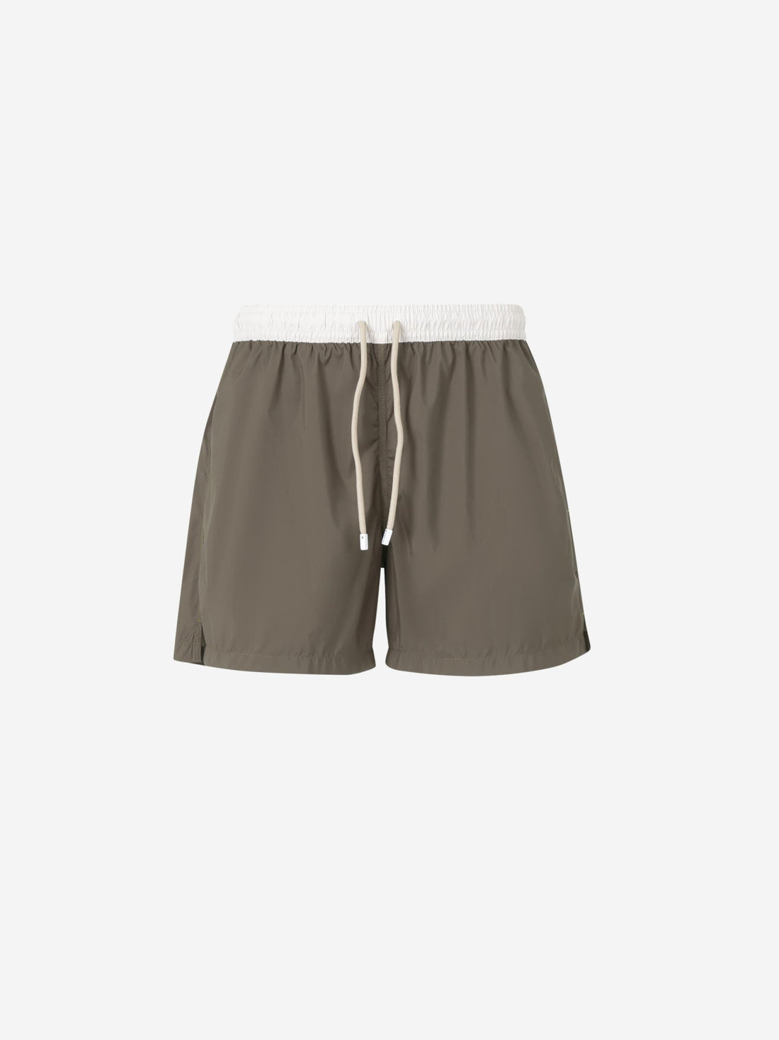 Outlet online Fedeli Hombre Bañador Liso Contraste color Verde Militar sku 561-001353 02 - Foto 1