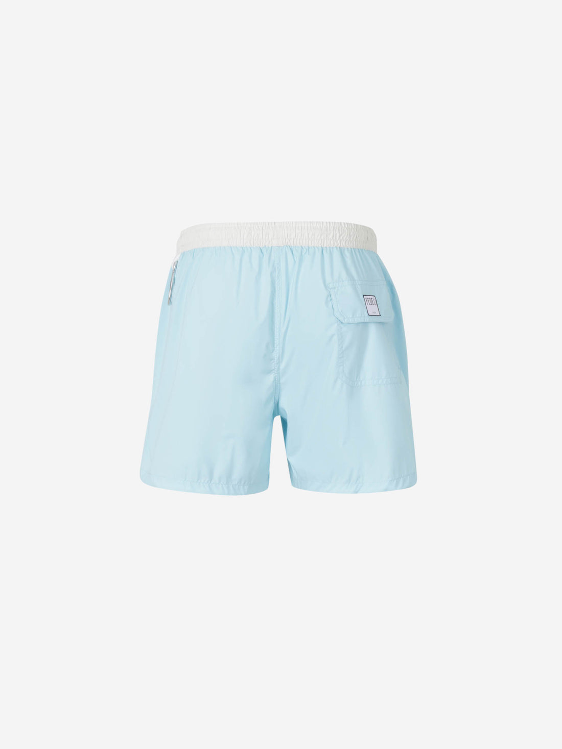 Outlet online Fedeli Hombre Bañador Liso Contraste color Azul Celeste sku 561-001353 03 - Foto 2