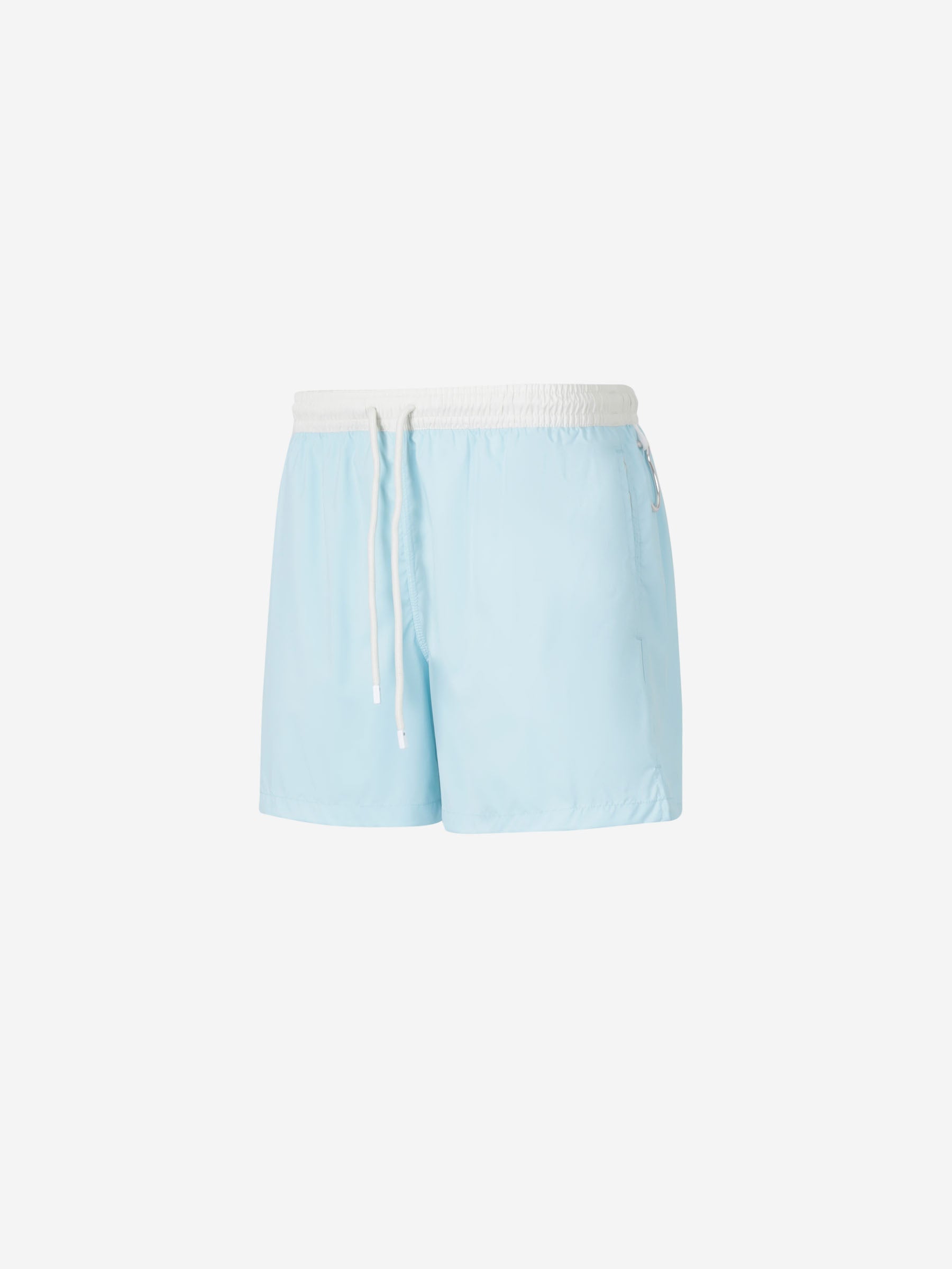 Outlet online Fedeli Hombre Bañador Liso Contraste color Azul Celeste sku 561-001353 03 - Foto 4