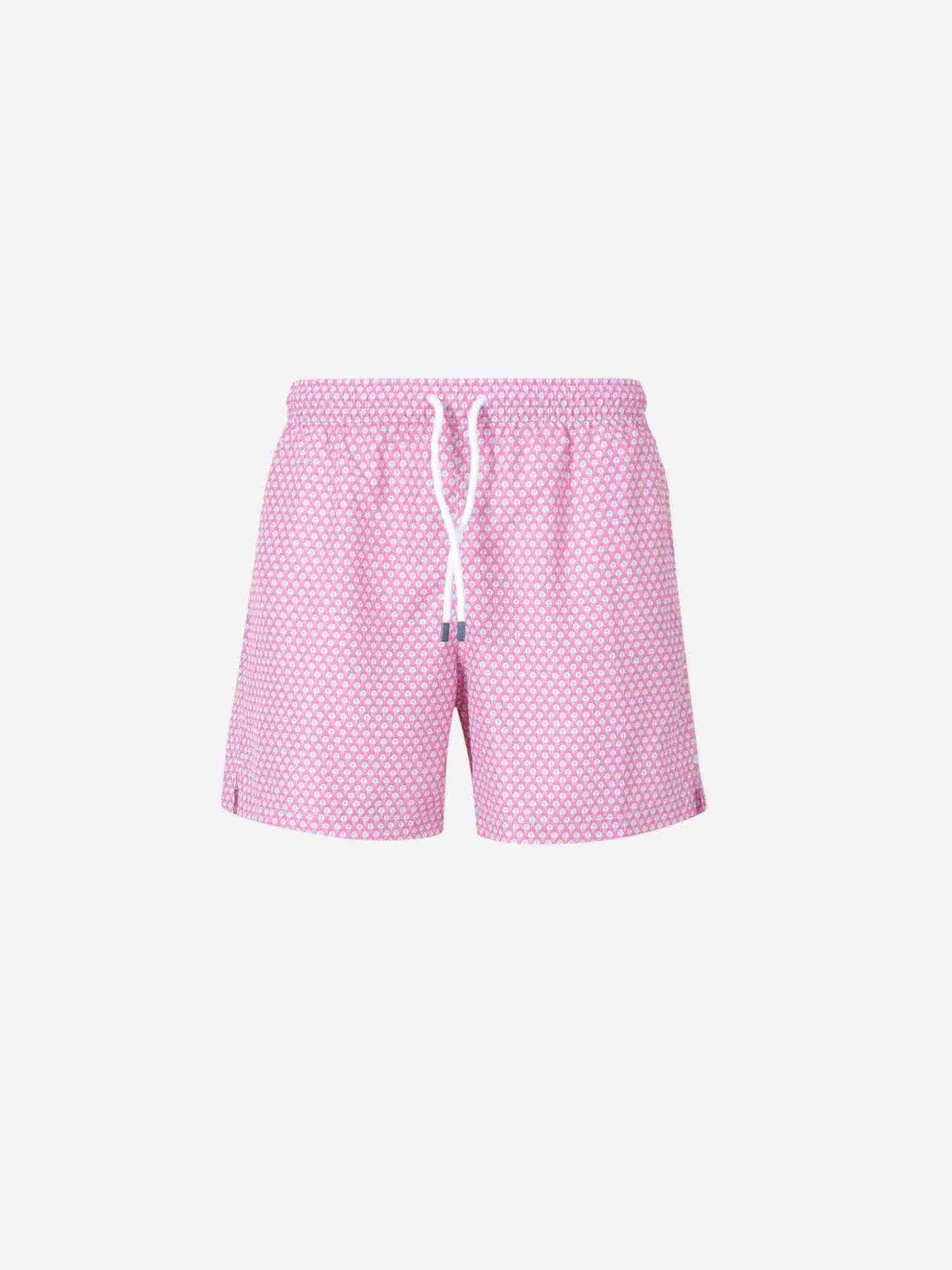 Outlet online Fedeli Hombre Bañador Estampado Medusas color Rosa sku 561-001354 03 - Foto 1