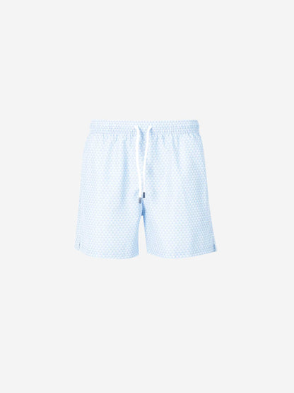 Outlet online Fedeli Hombre Bañador Estampado Medusas color Azul sku 561-001354 04 - Foto 1