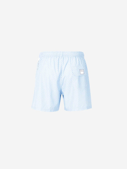 Outlet online Fedeli Hombre Bañador Estampado Medusas color Azul sku 561-001354 04 - Foto 2