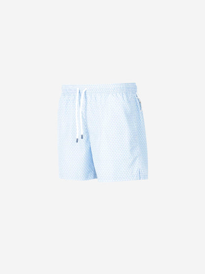 Outlet online Fedeli Hombre Bañador Estampado Medusas color Azul sku 561-001354 04 - Foto 4