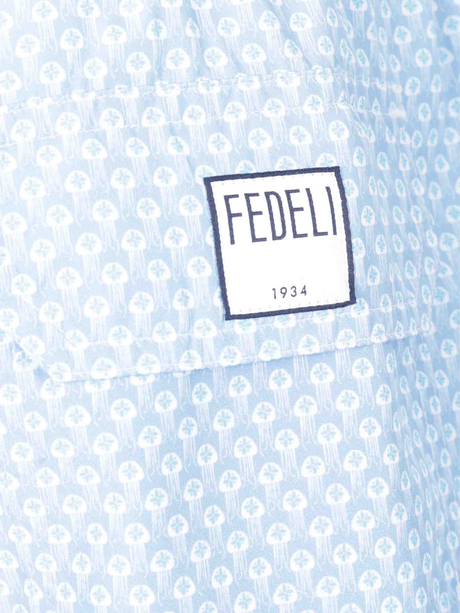 Outlet online Fedeli Hombre Bañador Estampado Medusas color Azul sku 561-001354 04 - Foto 5