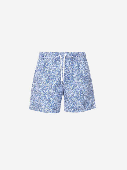 Outlet online Fedeli Hombre Bañador Estampado Floral color Azul sku 561-001355 02 - Foto 1