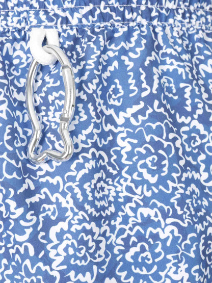 Outlet online Fedeli Hombre Bañador Estampado Floral color Azul sku 561-001355 02 - Foto 5