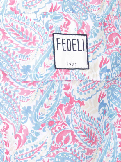 Outlet online Fedeli Hombre Bañador Estampado Floral color Rosa Envejecido sku 561-001357 02 - Foto 3