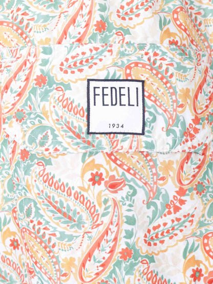 Outlet online Fedeli Hombre Bañador Estampado Floral color Naranja Claro sku 561-001357 03 - Foto 3