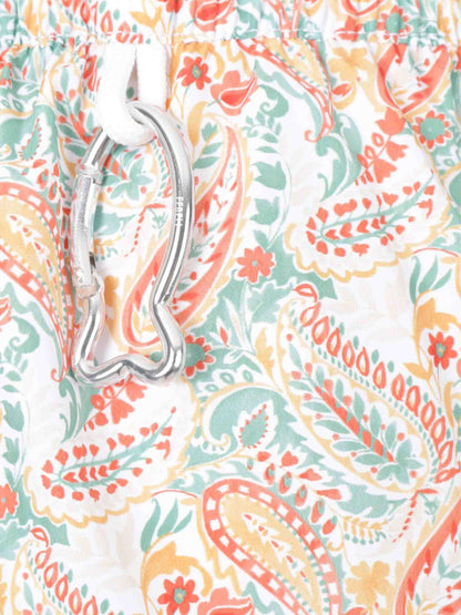 Outlet online Fedeli Hombre Bañador Estampado Floral color Naranja Claro sku 561-001357 03 - Foto 5