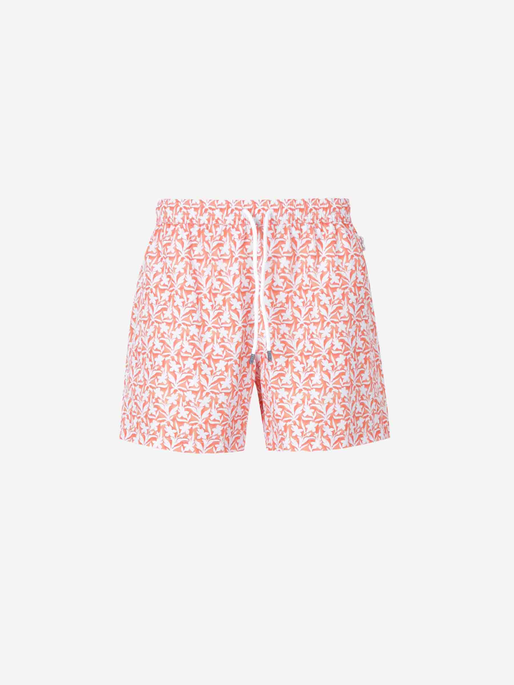 Outlet online Fedeli Hombre Bañador Estampado Floral color Naranja sku 561-001358 01 - Foto 1