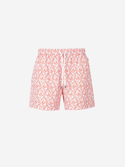 Outlet online Fedeli Hombre Bañador Estampado Floral color Naranja sku 561-001358 01 - Foto 1