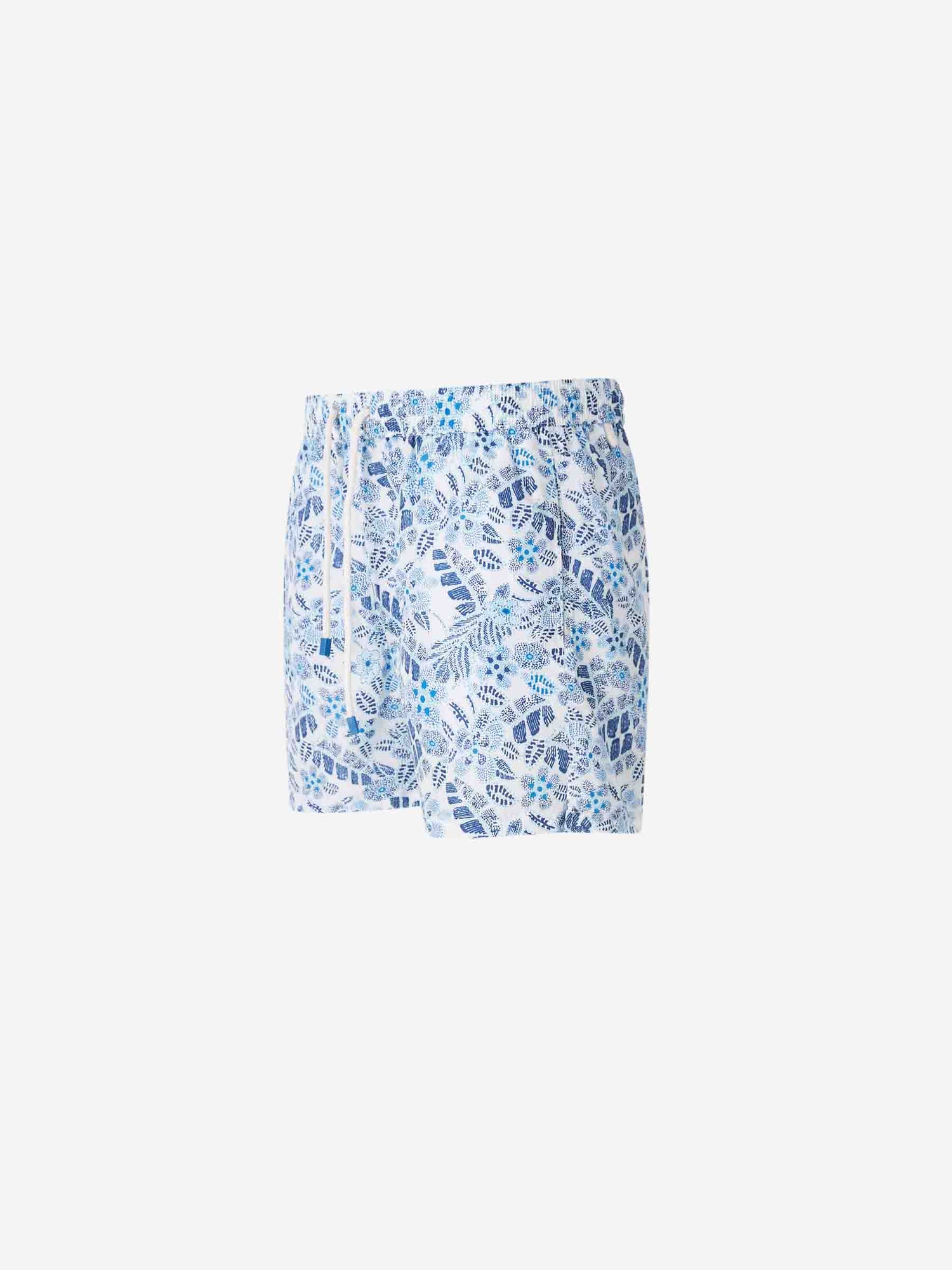 Outlet online Santa Eulalia Hombre Bañador Motivo Floral color Azul sku 561-001375 01 - Foto 4