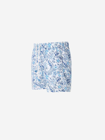 Outlet online Santa Eulalia Hombre Bañador Motivo Floral color Azul sku 561-001375 01 - Foto 4