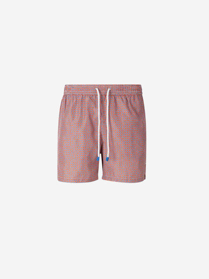 Outlet online Santa Eulalia Hombre Bañador Motivo Geométrico color Naranja sku 561-001376 02 - Foto 1