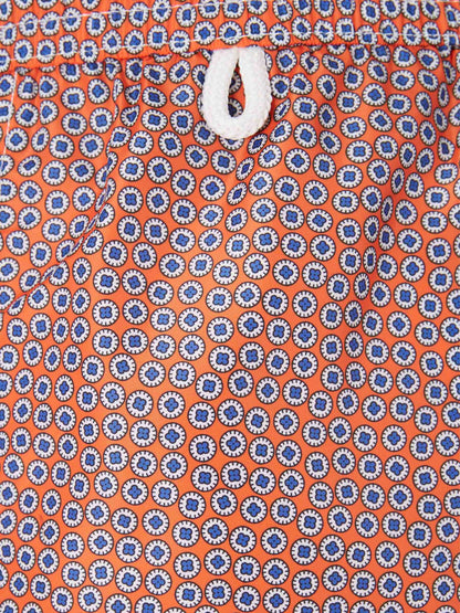 Outlet online Santa Eulalia Hombre Bañador Motivo Geométrico color Naranja sku 561-001376 02 - Foto 5