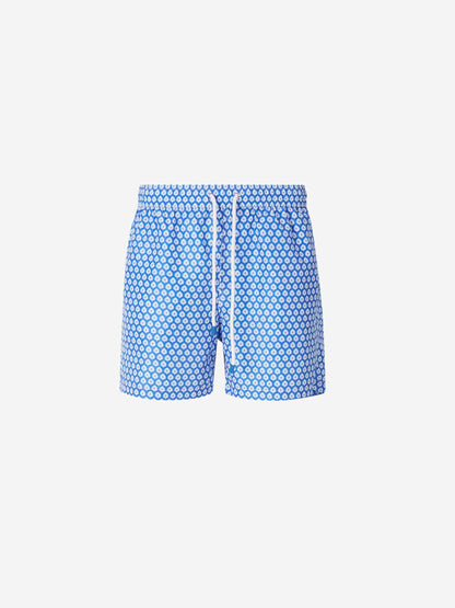 Outlet online Santa Eulalia Hombre Bañador Motivo Floral color Azul Cobalto sku 561-001377 01 - Foto 1