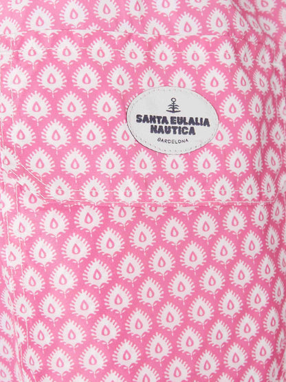 Outlet online Santa Eulalia Hombre Bañador Motivo Floral color Rosa sku 561-001377 02 - Foto 3
