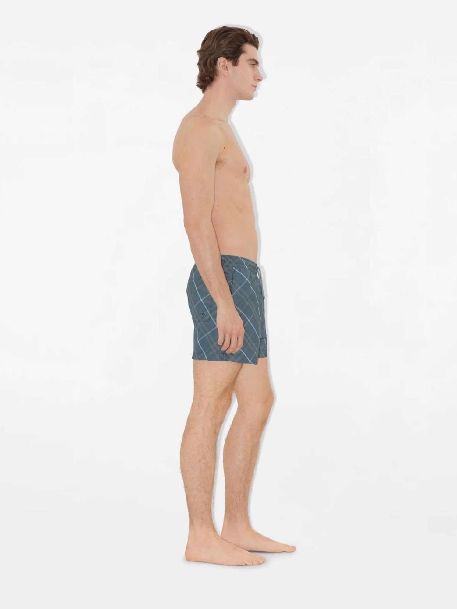 Outlet online Burberry Hombre Bañador Check color Azul Marino sku 561-001380 01 - Foto 3