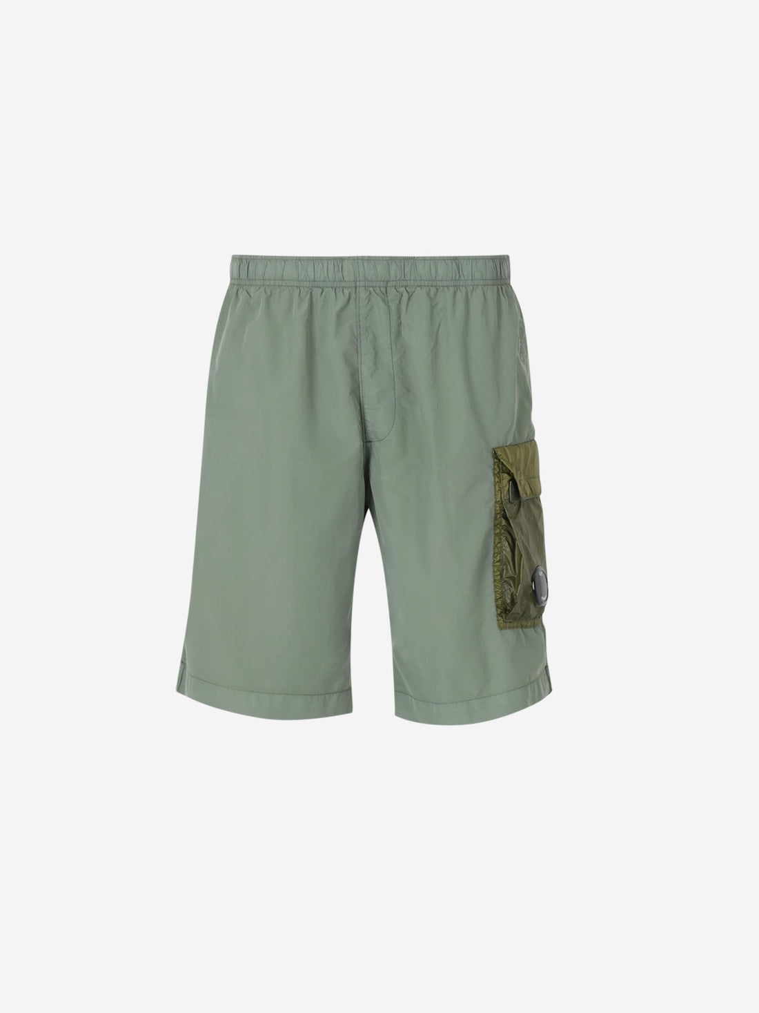 Outlet online C.P. Company Hombre Bañador Flatt Nylon Lens color Verde Oscuro sku 561-001383 01 - Foto 1