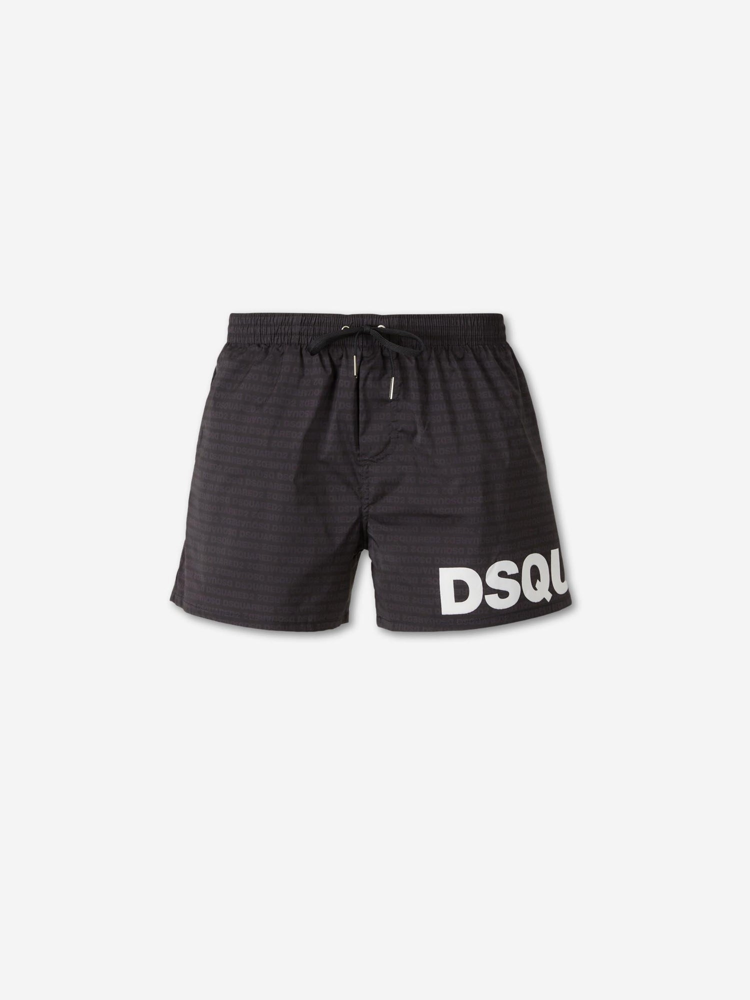 Outlet online Dsquared2 Hombre Bañador Monograma Logo color Blanco Y Negro sku 561-001416 01 - Foto 1
