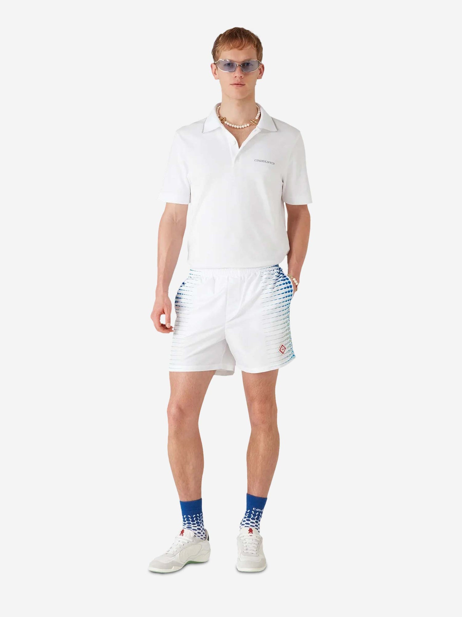 Casablanca Hombre Barcelona Bañador Estampado Poliéster color Blanco sku 561-001445 01 - Foto 2