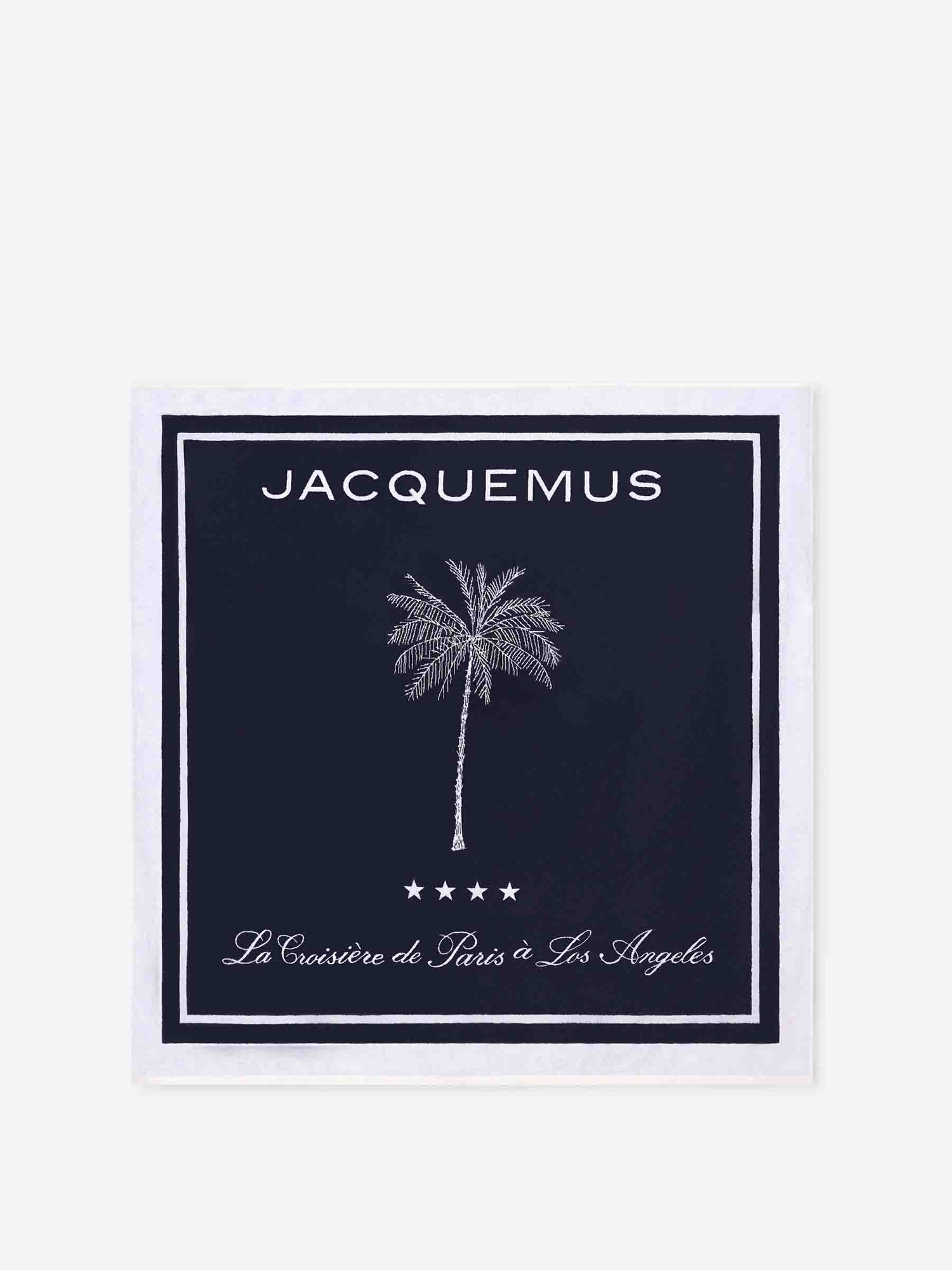 Outlet online Jacquemus Hombre Toalla Playa Croisière color Azul Marino sku 562-000051 01 - Foto 3