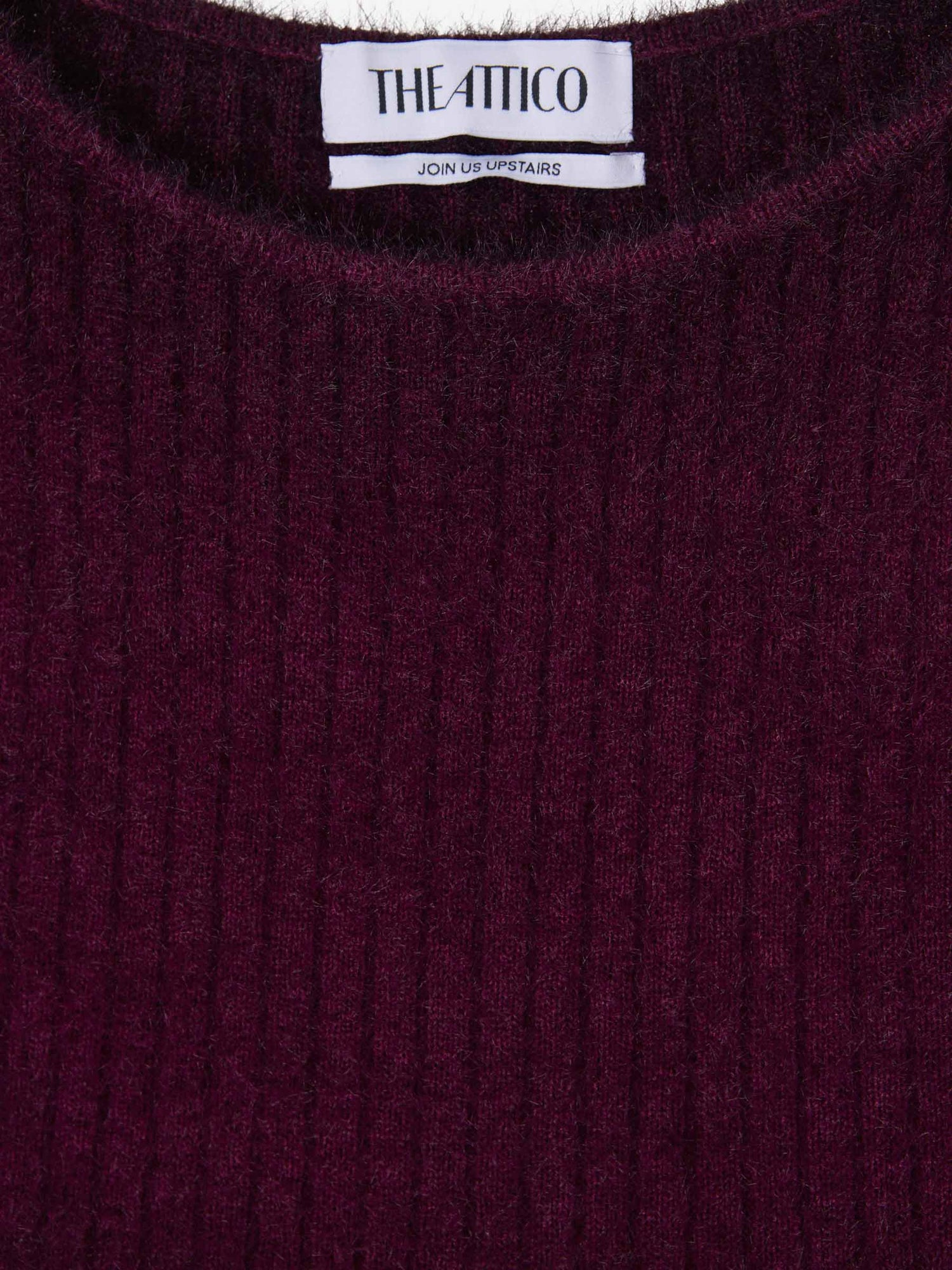 Outlet online The Attico Mujer Vestido Midi Degradè color Burdeos sku 721-000270 01 - Foto 7