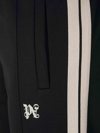 Outlet online Palm Angels Hombre Joggers Motivo Franjas color Gris Oscuro sku 521-002846 01 - Foto 4
