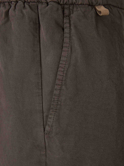 Outlet online Santa Eulalia Hombre Bermudas Casual Lyocell color Gris Antracita sku 523-000981 01 - Foto 3