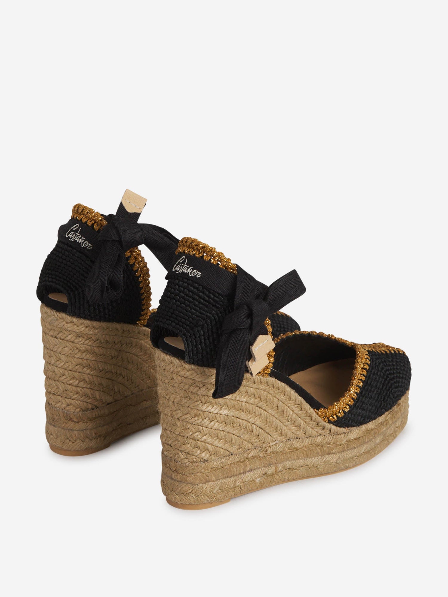Outlet online Castañer Mujer Cuñas Coeur color Negro sku 800-005255 01 - Foto 4