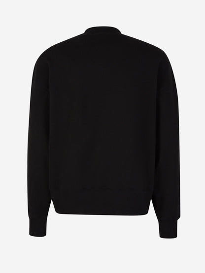 Outlet online Palm Angels Hombre Sudadera Crewneck Algodón color Negro sku 542-002335 01 - Foto 2