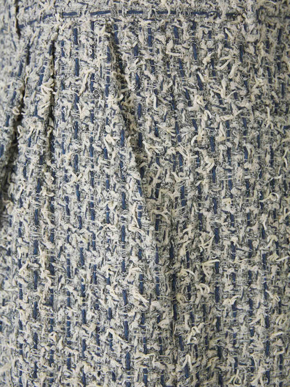 Outlet online Amiri Hombre Bermudas Tweed Boucle color Azul sku 523-000949 01 - Foto 5