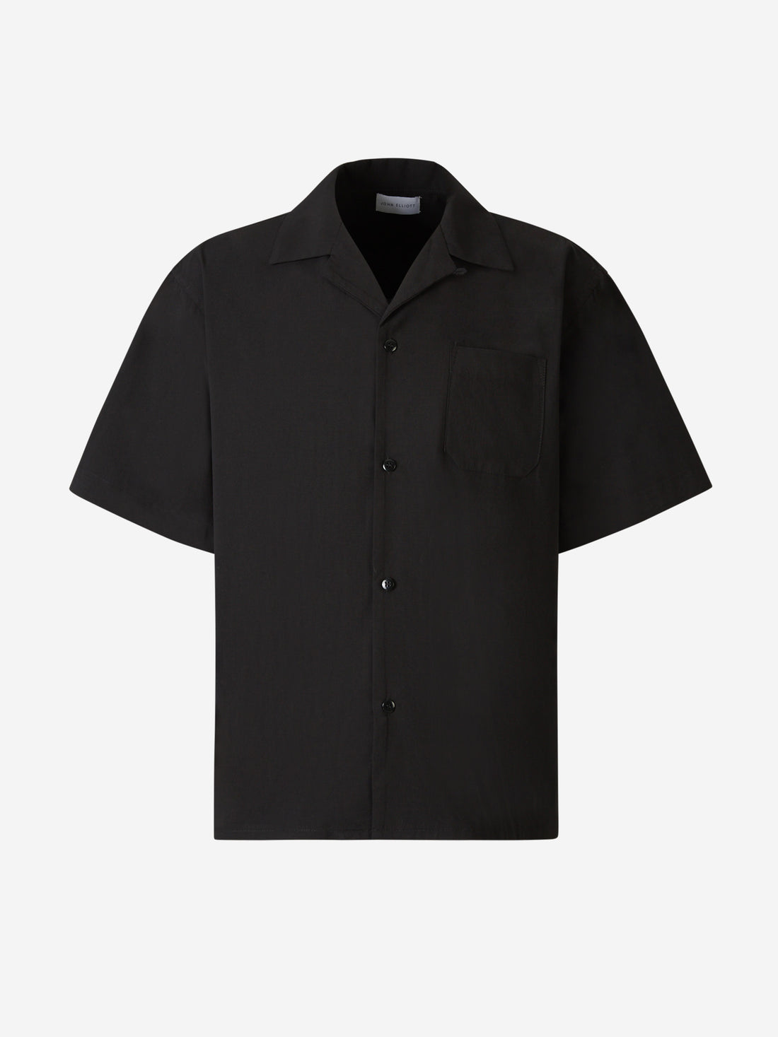 John Elliott Camisa Bolsillo Camp color Negro sku 532-000532 01 - Foto 1