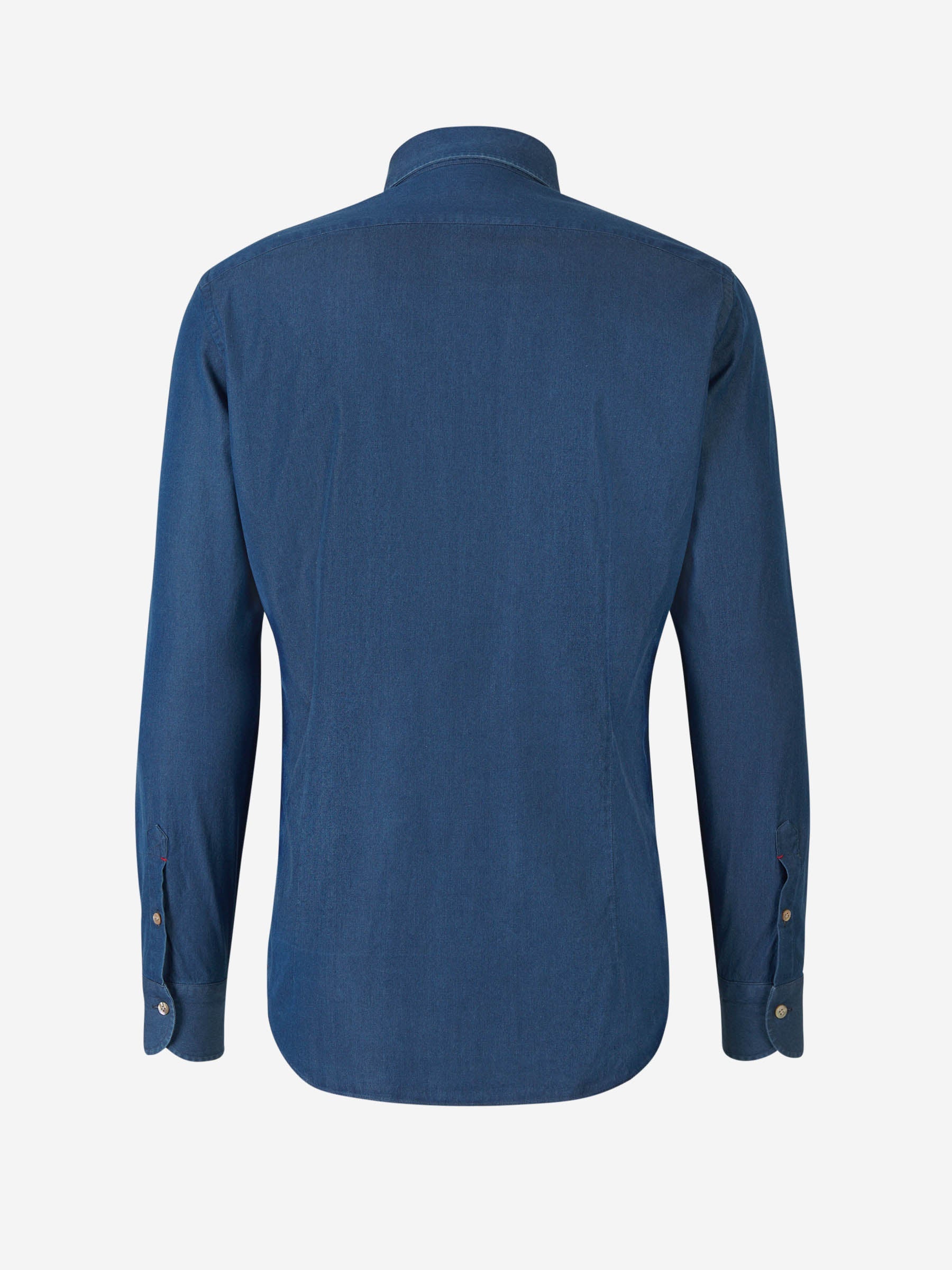 Outlet online Santa Eulalia Hombre Camisa Motivo Denim color Azul Denim Oscuro sku 531-006244 01 - Foto 2