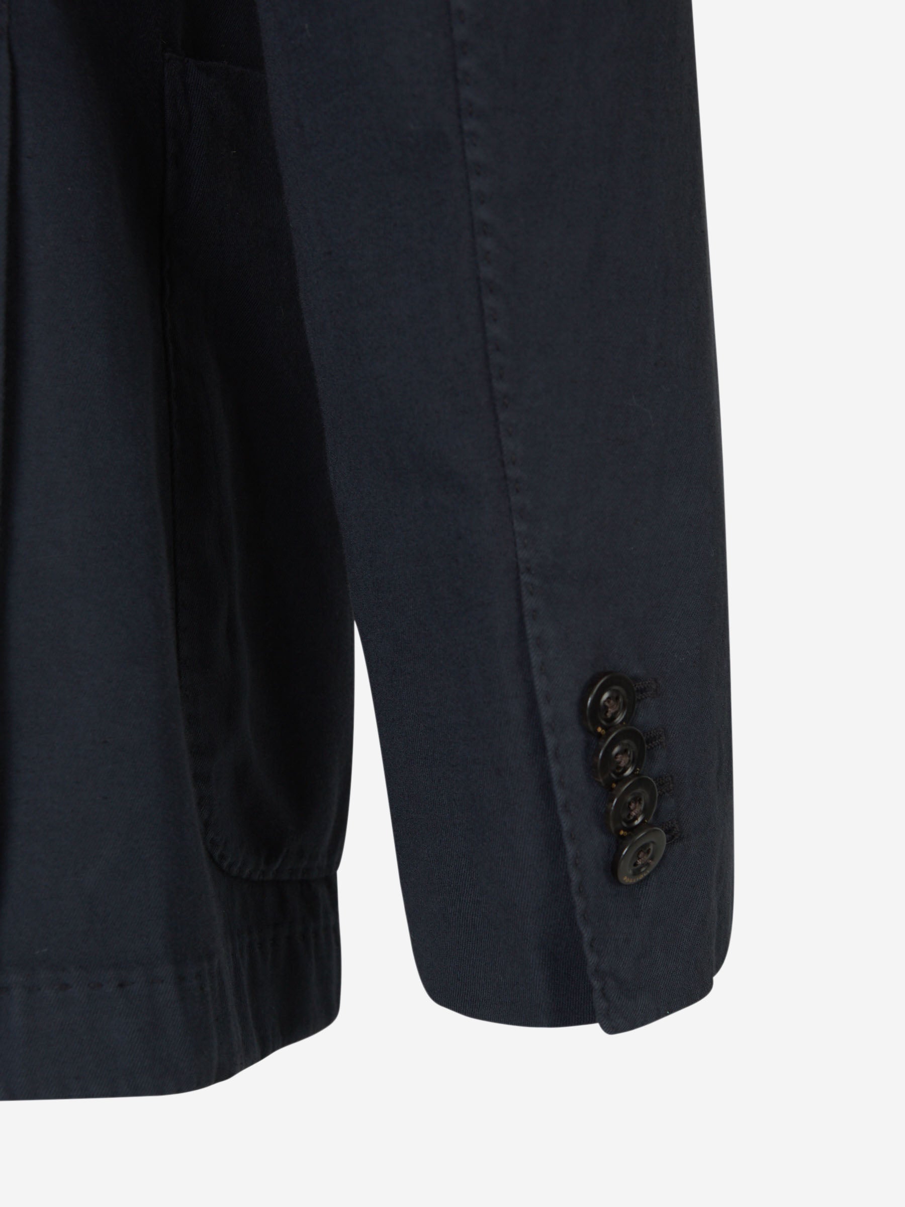 Outlet online Boglioli Hombre Americana Recta Algodón color Azul Marino sku 302-003453 02 - Foto 4
