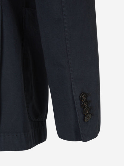 Outlet online Boglioli Hombre Americana Recta Algodón color Azul Marino sku 302-003453 02 - Foto 4