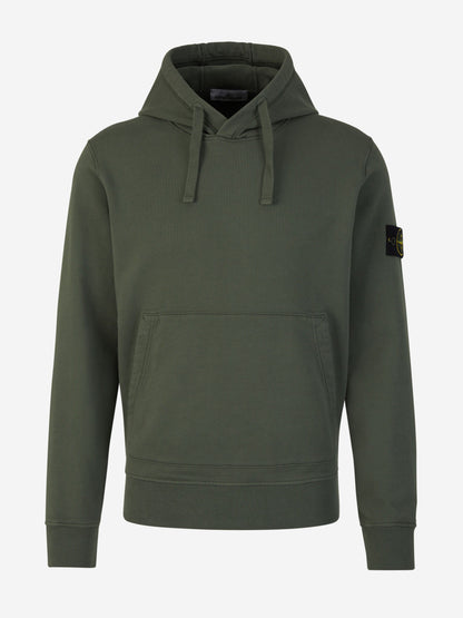 Outlet online Stone Island Hombre Sudadera Capucha Algodón color Blanco sku 545-001588 02 - Foto 11