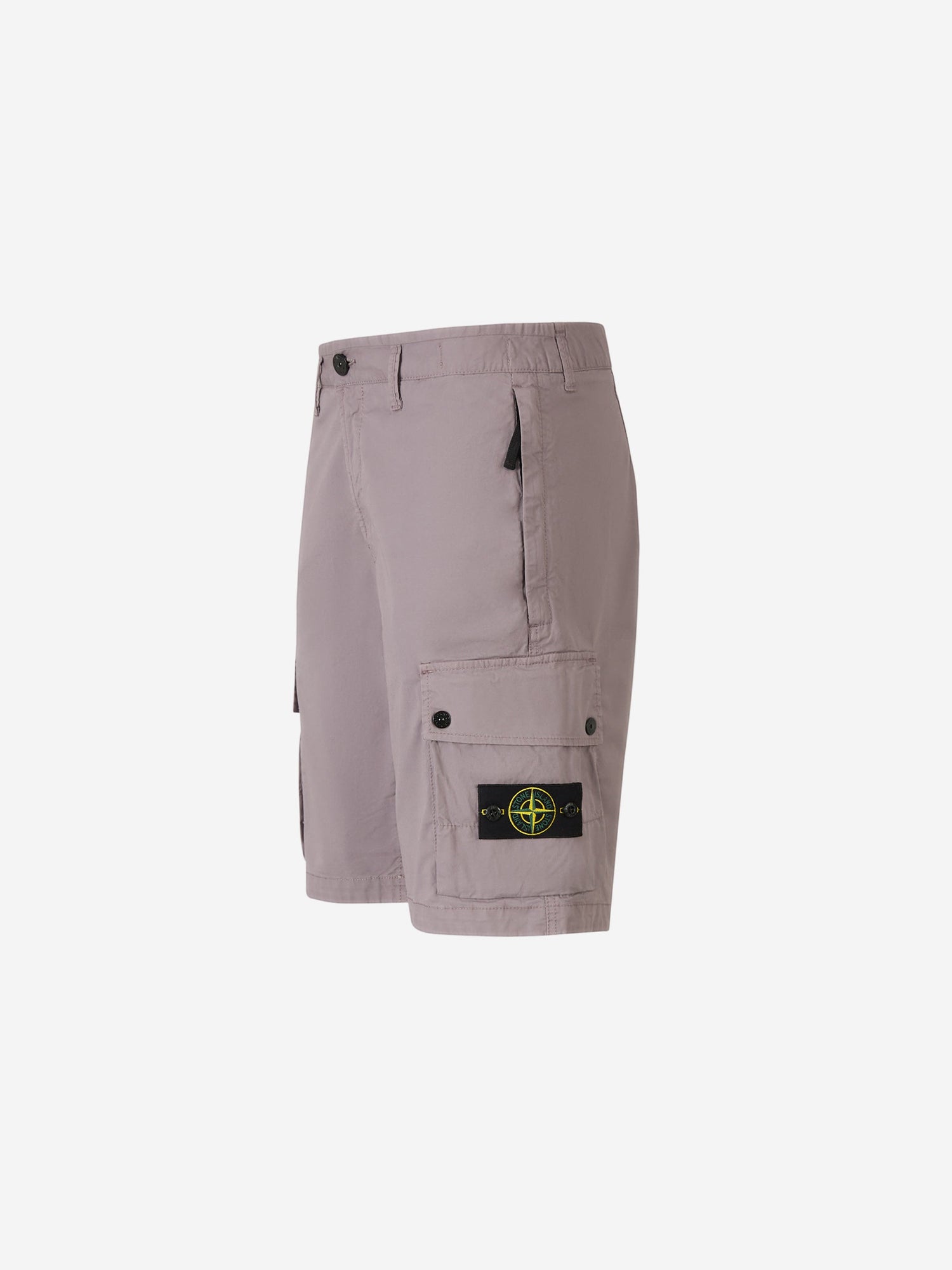 Outlet online Stone Island Hombre Bermudas Cargo Logo color Lila sku 523-000976 04 - Foto 2