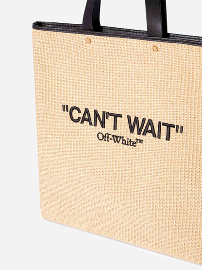 Outlet online Off-White Mujer Bolso Hombro "Can&