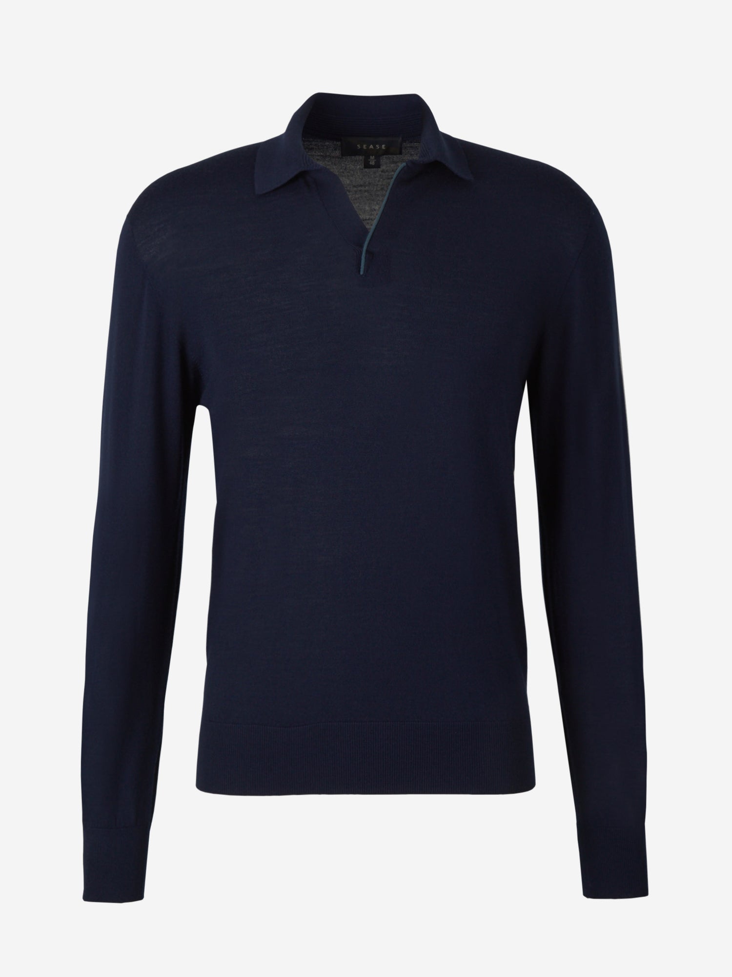 Outlet online Sease Hombre Polo Punto Lana color Azul Cobalto sku 551-000357 00 - Foto 1