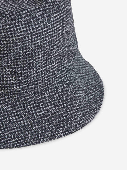 Lardini Sombrero Pescador Lana color Blanco y Negro sku 695-001262 01 - Foto 3