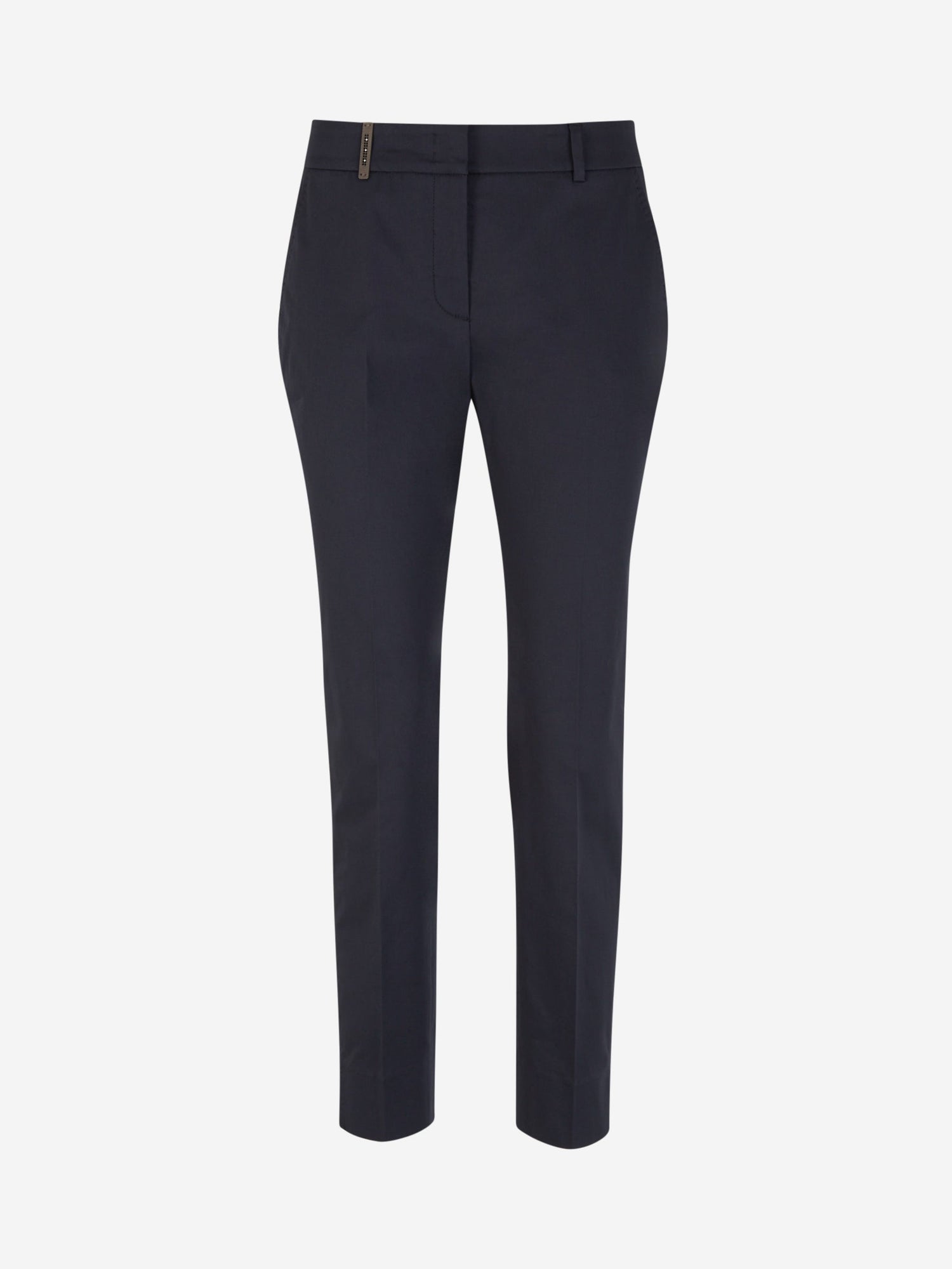Outlet online Peserico Mujer Pantalones Formales Algodón color Azul Noche sku 761-003458 01 - Foto 1