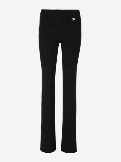 Off-White Joggers Punto Lana color Negro sku 761-003416 01 - Foto 1