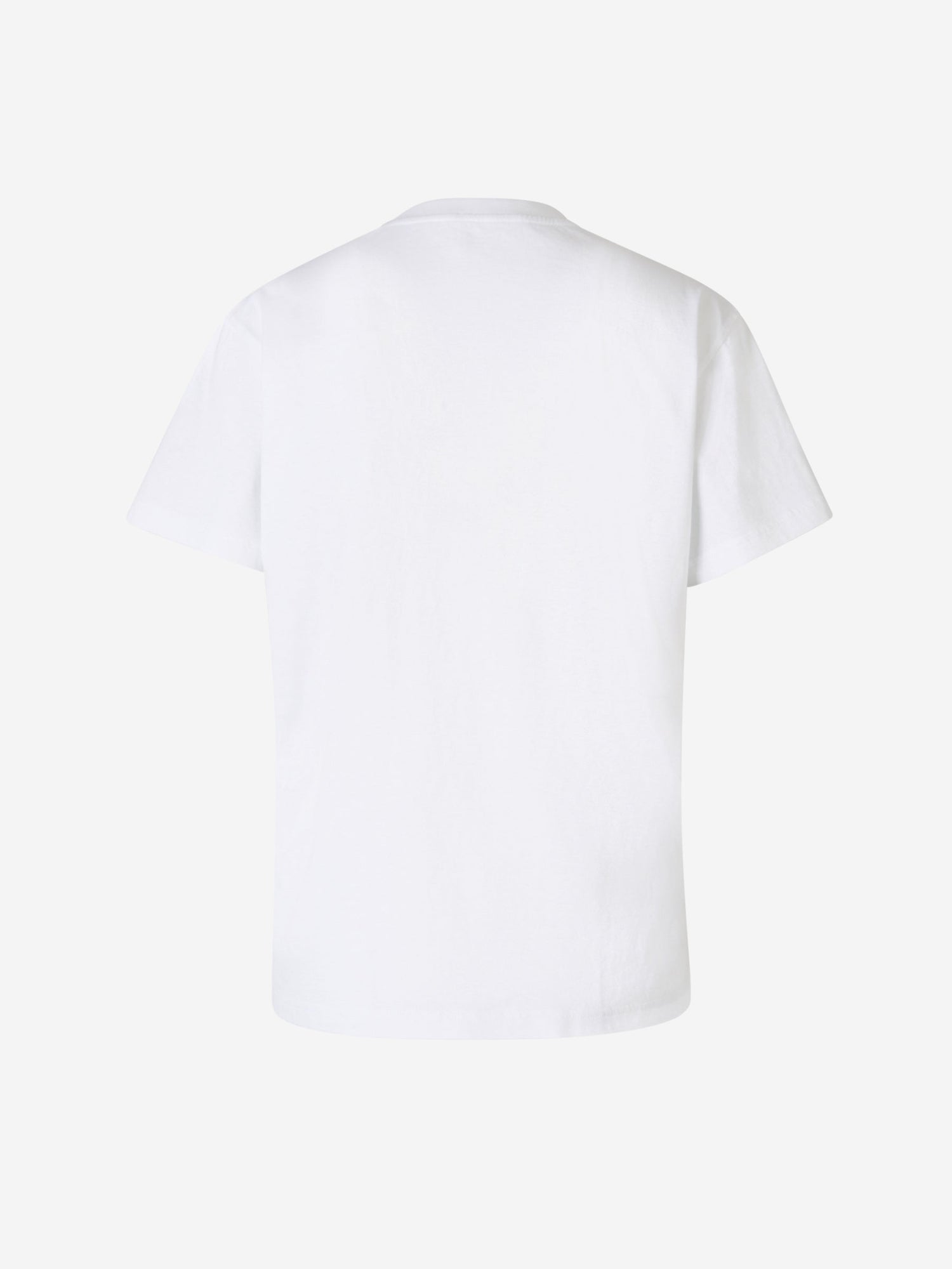 Outlet online Chloé Mujer Camiseta Logo Algodón color Blanco sku 782-001569 01 - Foto 3