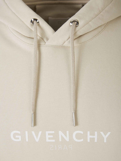 Outlet online Givenchy Hombre Sudadera Logo Algodón color Crema sku 545-001608 01 - Foto 3