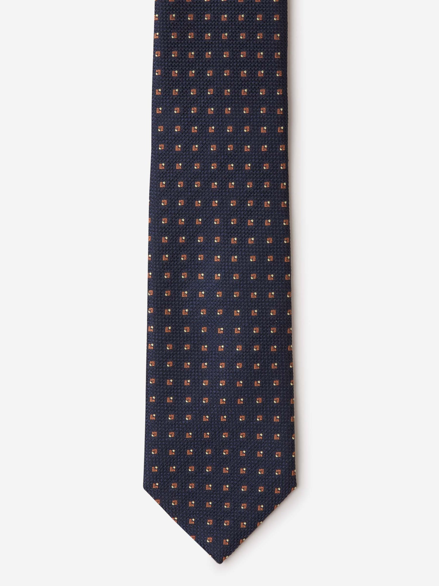 Outlet online Brioni Hombre Corbata Motivo Geométrico color Azul Noche sku 601-001083 02 - Foto 2