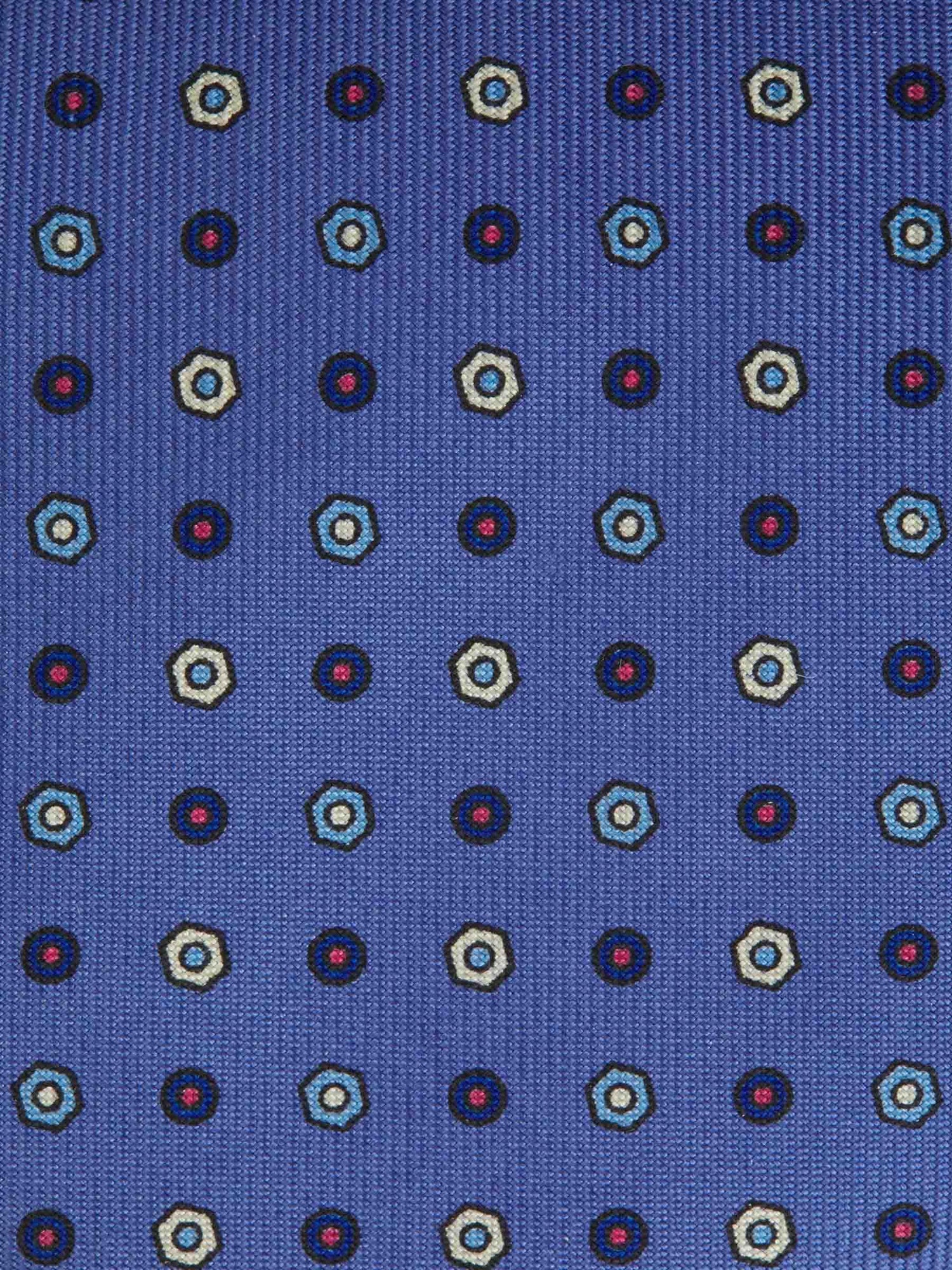 Marinella Corbata Motivo Paisley color Azul Cobalto sku 601-001096 03 - Foto 4